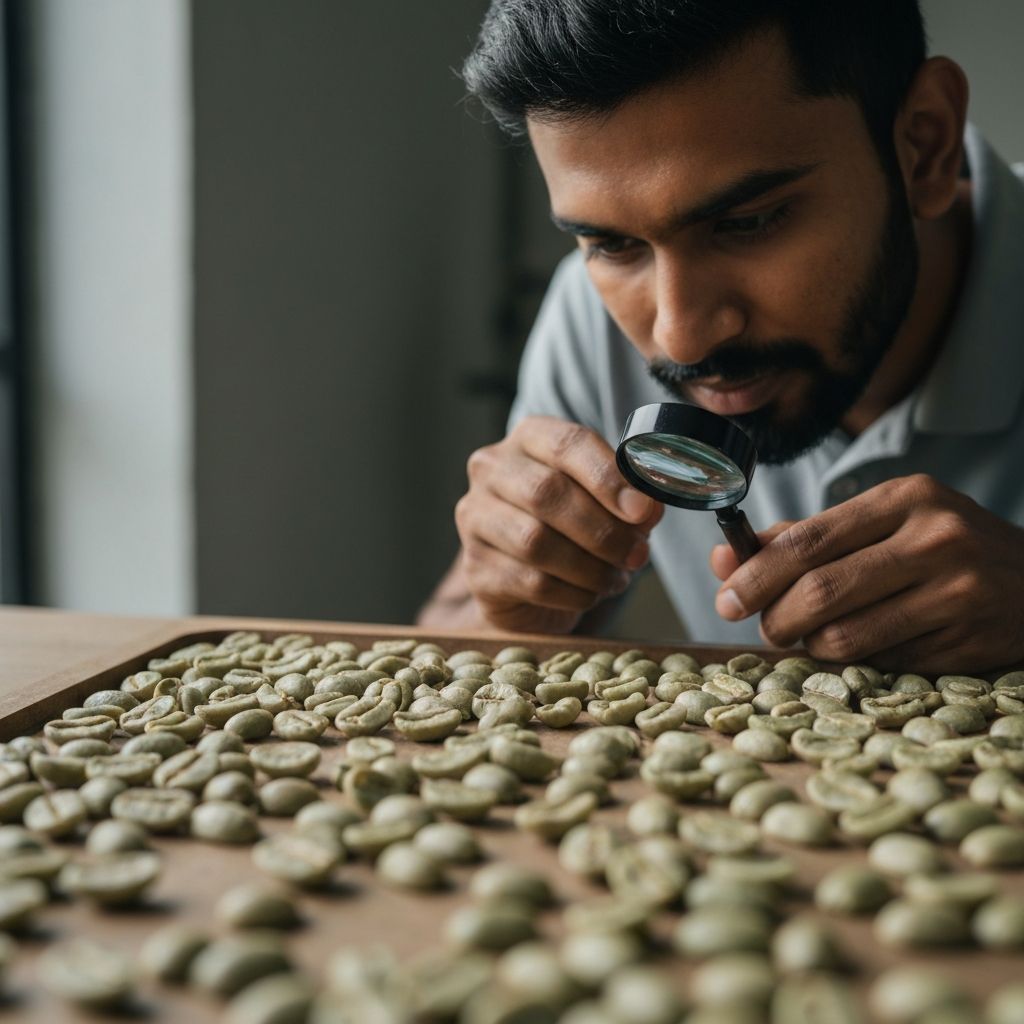 Coffee inspection